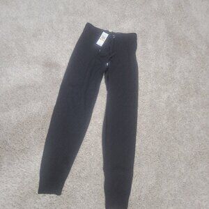 Michael Kors black knit joggers - small